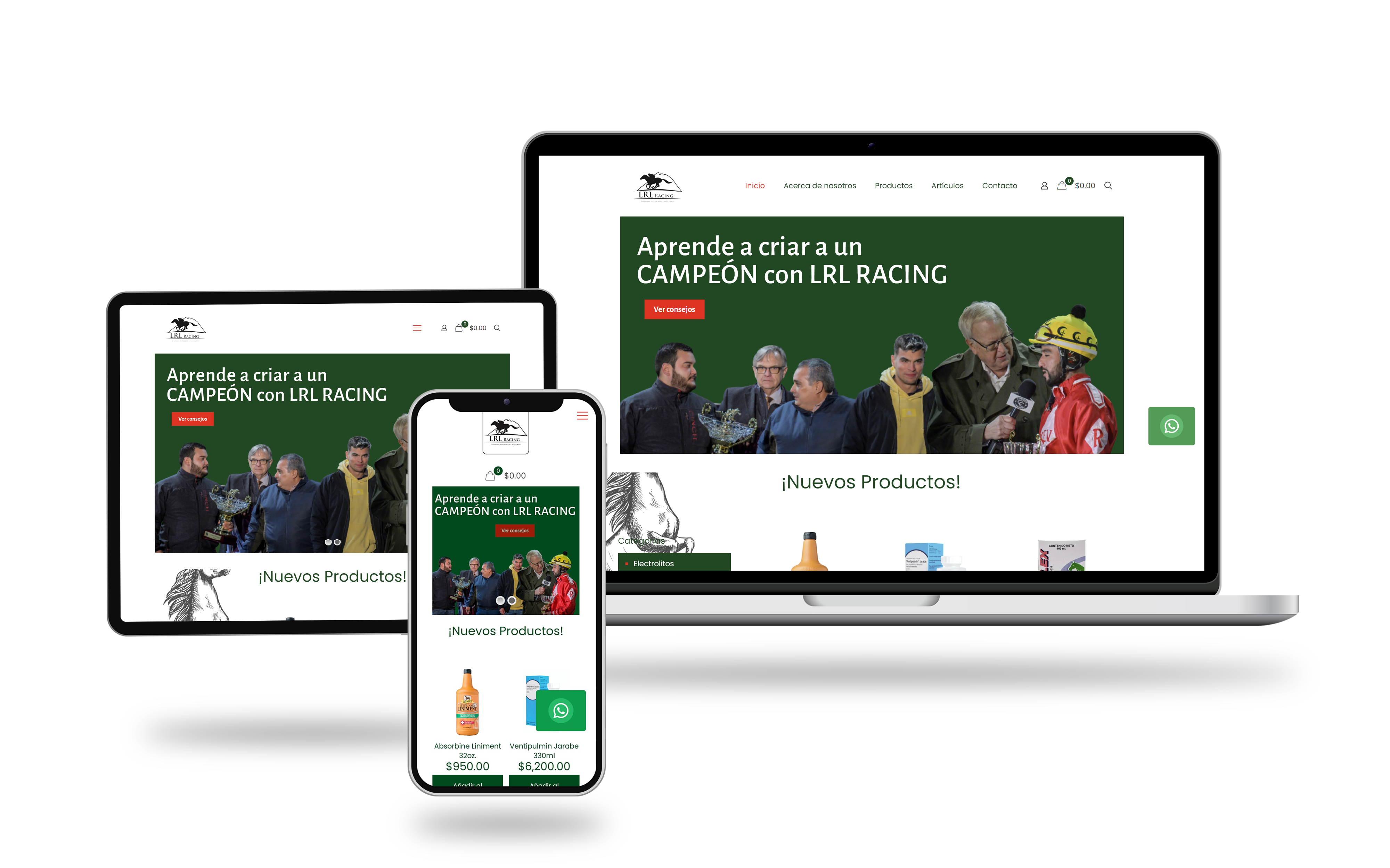 LRL · Desarrollo Web B2B · Compartamos Redes